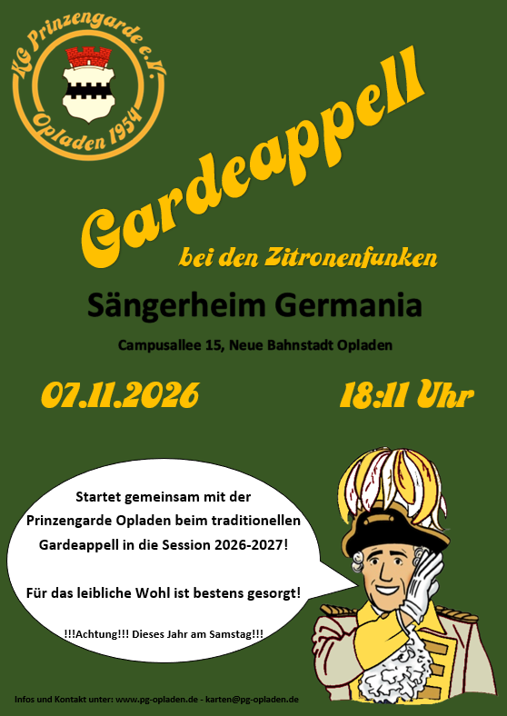 Gardeappell 2026